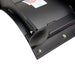 Swisher 2645R 50" ATV plow blade, black with rounded edges and mounting brackets visible.