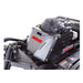 Swisher 44 Commercial Pro Rough Cut Mower, angled view showcasing the 14.5 HP Kawasaki engine and black housing.