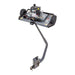 Swisher 44 Finish Cut Mower, 12V, 11.5 HP engine, top view with sturdy wheels and handle.