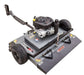 Swisher 44" Trail Mower with 11.5 HP Briggs & Stratton engine, angled view, features heavy-duty wheels.