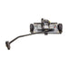 Swisher 44 Trail Mower 11.5 HP, top-down view, black with large wheels and engine.