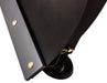 Swisher 50" ATV Commercial Pro Plow Combo 19975, angled view, features a black plow blade.