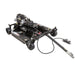 Swisher 52" Rough Cut Mower, 14.5 HP Kawasaki engine, angled view with rugged black design.