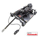 Swisher 52" Rough Cut Mower, 14.5 HP, black with handle, wheels, and engine.