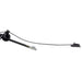 Swisher 52" Rough Cut Mower with tow bar, black, angled view, durable design.
