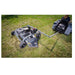 Swisher 60" Trail Mower with 12V 15.5 HP engine, gray body, wheels, and cutting deck.