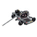 Swisher 60" Trail Mower 12V, gray with wheels and Briggs & Stratton engine.