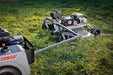 Swisher 60" Trail Mower 12V, grey with Briggs & Stratton engine and dual rear wheels.