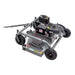 Swisher 60" Trail Mower with 15.5 HP Briggs & Stratton, top-down view, gray with wheels.
