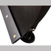 Swisher 62" UTV Commercial Pro Plow Combo 20040, black angled plow blade with mounting hardware.