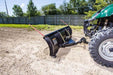 Swisher 62" UTV Commercial Pro Plow Combo 20040, black angled view with red markers and heavy-duty design.