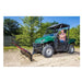 Swisher 62" UTV Commercial Pro Plow Combo 20040, green front view with a black blade attachment.