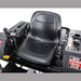 Swisher 66 Zero Turn Mower, black seat with controls and Rapid Response System.