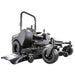 Swisher 66 Zero Turn Mower, black, angled view with a powerful Briggs & Stratton engine.