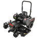 Swisher 66 Zero Turn Mower 24 HP, black with seat, control handles, and wheels.