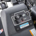 Swisher 66 Zero Turn Mower dashboard, featuring control panel with switches and hour meter.