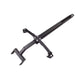 Swisher ATV Plow Mount Kit 20101, black metal, angled view, robust construction for easy installation.