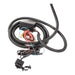 Swisher Commercial Pro RoadBuster Driveway Grader wiring harness, featuring black cables and connectors.