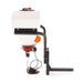 Swisher Commercial Pro UTV/Truck Spreader, angled view, white tank with red and black accents.