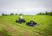 Swisher Country Cut 44" Rough Cut Mower, black with 14.5 HP Kawasaki engine and wheels.