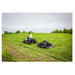Swisher Country Cut 44" Rough Cut Mower, black with 14.5 HP Kawasaki engine and wheels.