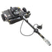Swisher Country Cut 44" Trail Cutter, black, with 11.5 HP engine and attached hitch.