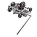 Swisher Fast Finish 60" 14.5 HP 12V Commercial Pro Mower, angled view, gray with sturdy wheels and engine.