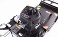 Swisher Predator 24" Walk Behind Rough Cut Mower, 11.5HP engine with black cover and handle.