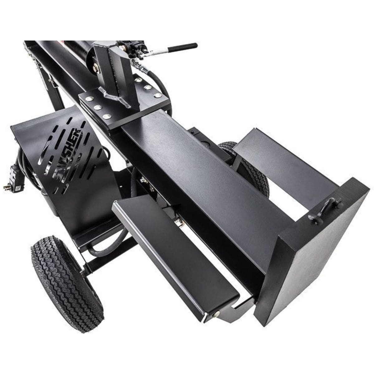 Swisher 22 Ton Electric Log Splitter  Hydraulic Ram and Log Splitter Platform