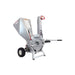 Dosko 13-21T-13H brush chipper rear discharge chute view