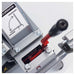 Dosko brush chipper belt engagement control close-up