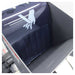 Dosko brush chipper hopper safety curtain detail