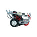 Dosko mini stump grinder Honda GX200 left side engine view
