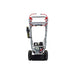 Dosko mini stump grinder Honda GX200 operator handle rear view