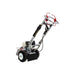 Dosko mini stump grinder Honda GX200 angled front view