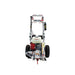 Dosko mini stump grinder Honda GX200 front view with cutting wheel