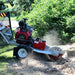 Dosko 691SP-20HE stump grinder Honda engine side in use