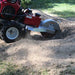 Dosko 691SP-20HE stump grinder cutter wheel working at grade