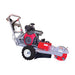 Dosko 691SP-20HE self-propelled stump grinder rear three-quarter view