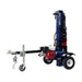 Iron & Oak BHVH3018GX log splitter vertical splitting position side view