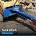 Iron & Oak SMH2419 skid steer log splitter quick attach plate graphic