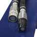 Iron & Oak SMH2419 skid steer log splitter hydraulic couplers close-up