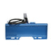Iron & Oak SMH2419 skid steer log splitter blue body side view