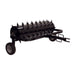 Maxim 48 inch tow-behind spike aerator front three-quarter view
