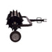 Maxim 48 inch tow-behind spike aerator side profile with hitch
