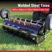 Maxim 48 inch spike aerator welded steel tines detail