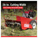 Maxim MBC190H brush cutter 26 in cutting width in-use graphic