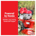 Maxim MBC190H brush cutter Honda GXV390 engine close-up graphic