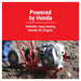 Maxim MS50H garden tiller Honda GC160 engine feature graphic