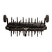Maxim 36 in. plug aerator rear tine row view